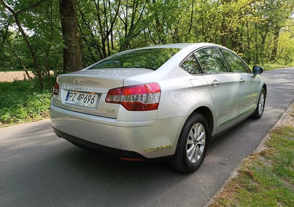 Citroen C5 cena 28900 przebieg: 166706, rok produkcji 2012 z Raciąż małe 232